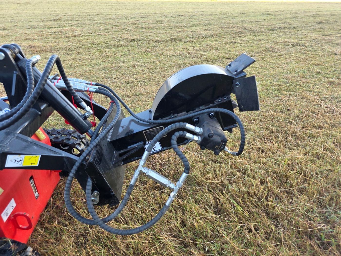 NEW! Mini Skid Stump Grinder, photo 1 of 4